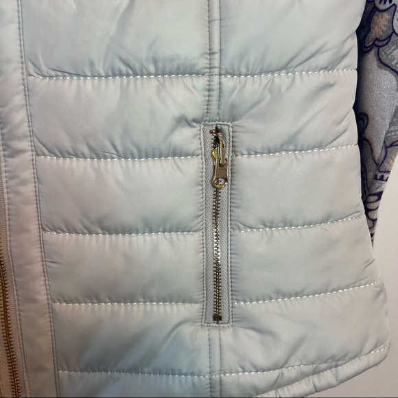 Chico’s Zenergy Convertible Puffer Jacket Paisley Print Reversible Multi Wear - Picture 3 of 14